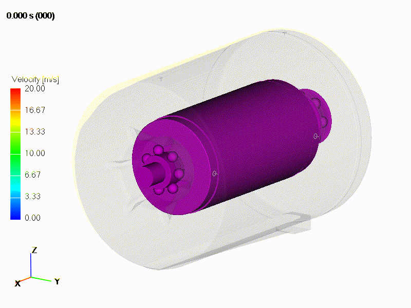 E-Motor CFD Simulation 